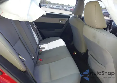 2016 Toyota Corolla Le z USA, uszkodzony, nr VIN 2T1BURHE2GC517396